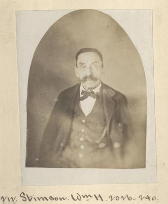 William H. Stimson Photograph