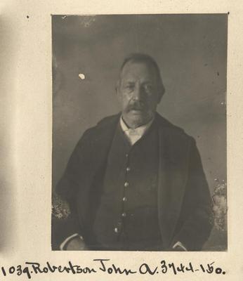 John A. Robertson Photograph