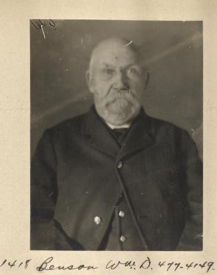 William D. Benson Photograph