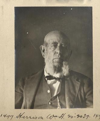 William H. Harrison Photograph