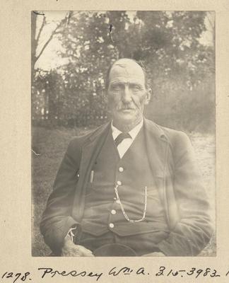 William A. Pressey Photograph