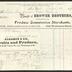 Receipts for berries from Brower Brothers, General Produce Commission Merchants and Schanck &amp; Co. Fruits and Produce, sent to Sailors' Snug Harbor, June 20, 1879
