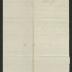 Letter to Captain Thomas Melville, Governor of Sailors' Snug Harbor, from Geo. [George] W. Frost, June 3, 1872