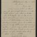 Letter to Captain Gustavus D. S. Trask, Governor of Sailors' Snug Harbor, from John H. Lloyd, May 18, 1890