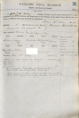 John McNelly Register Page