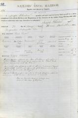 Joseph Rhodes Register Page