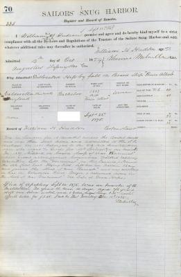 William H. Hudson Register Page