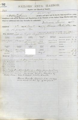 William Lewis Register Page