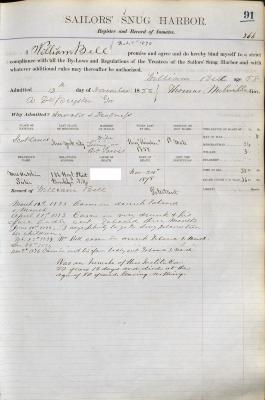 William Bell Register Page