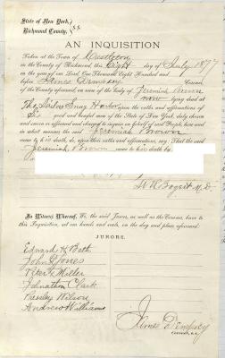 Jeremiah Brown Register Document 2