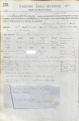 Jeremiah Andrews Register Page