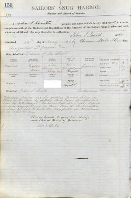 John S. Smith Register Page