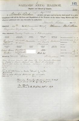 Horatio Parker Register Page