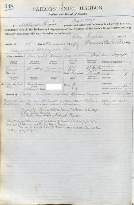 John Sampson Register Page
