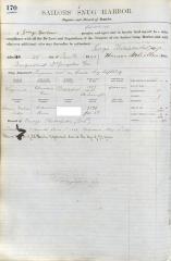 George Thompson Register Page