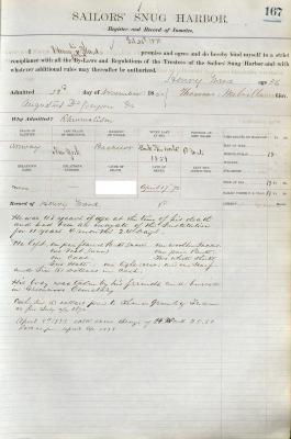Henry Ward Register Page