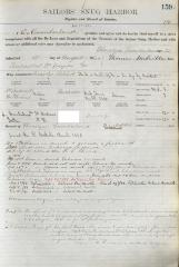 Ebenezer Cumberland Register Page