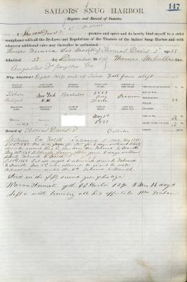 Thomas Davis Register Page