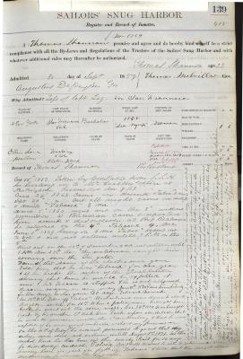 Thomas Shannon Register Page