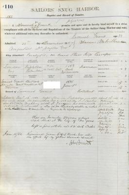 Samuel Grant Register Page