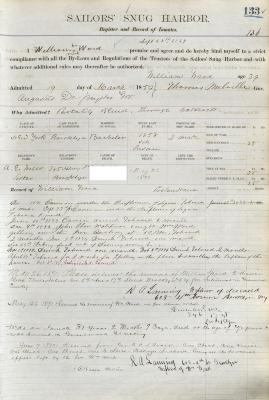 William Ward Register Page