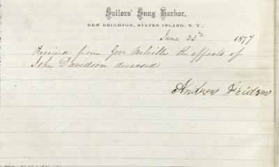 John Davidson Register Document 2