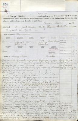 Henry Steele Register Page