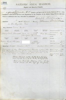 SUNY Maritime Digital Archive : Text : Joseph Proctor Register Page ...