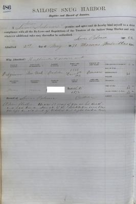 Lewis Palmer Register Page