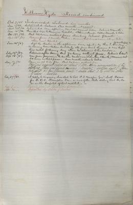 William Hyde Register Document 2