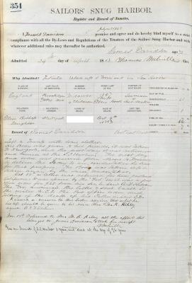 James Davidson Register Page