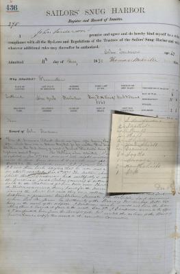 John Sanderson Register Document 2