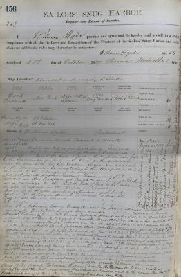 William Hyde Register Page