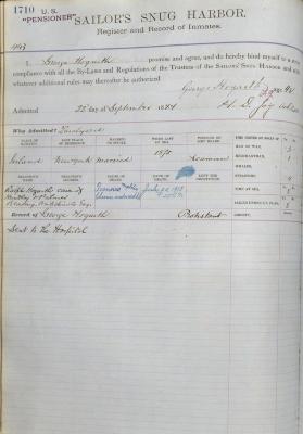 George Hogarth Register Page
