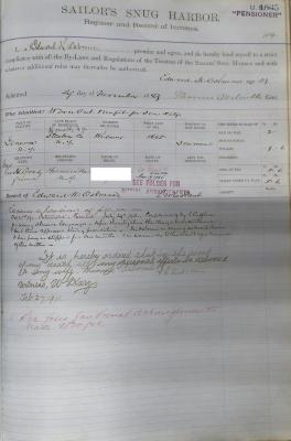 Edward K. Osborne Register Page