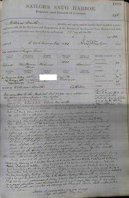 William Smith Register Page