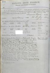 Benjamin Grant Register Page