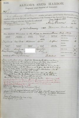 Henry Curwen Register Page