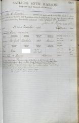 John H. Franzen Register Page