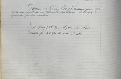 Thomas Kelley Register Document 6