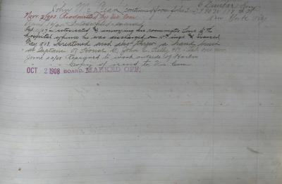 John McLean Register Document 2