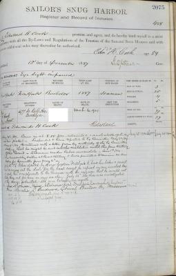 Edward H. Cook Register Page