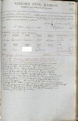George French Register Page