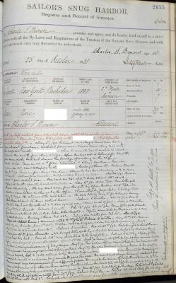 Charles S. Brown Register Page