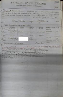 Charles H. Gardner Register Page