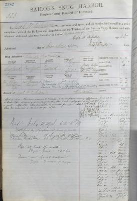 Joseph W. Nicholson Register Page