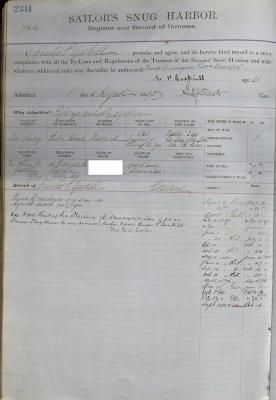 Charles P. Gaskill Register Page