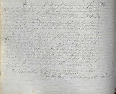 William A. Briard Register Document 3