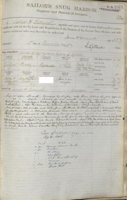James H. Cromwell Register Page