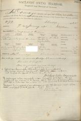 Abel Courage Register Page